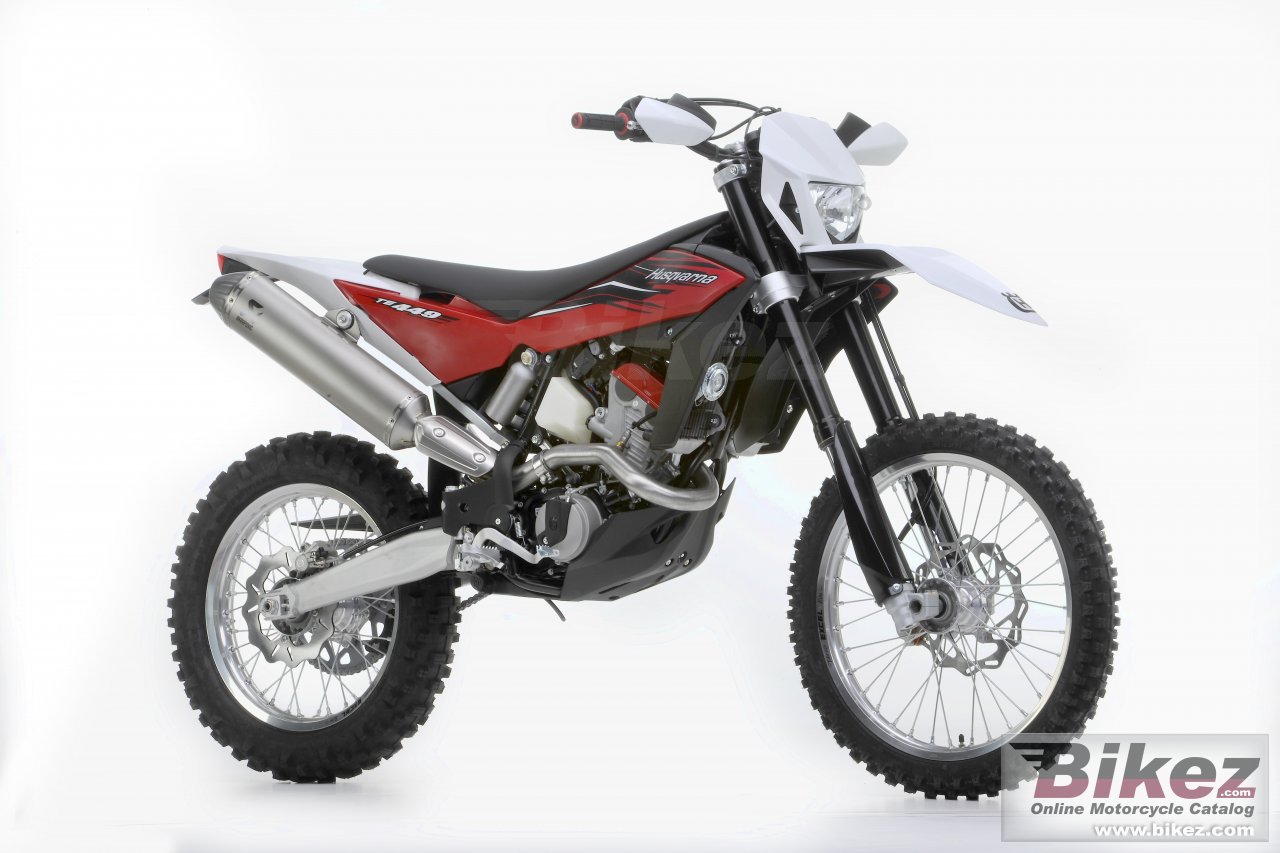 Big Husqvarna te449 picture and wallpaper from Bikez.com